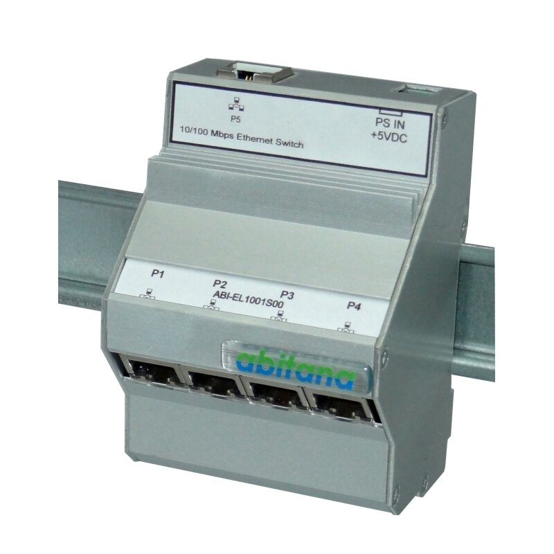 [EL1001S00] Abitana - EL1001S00  |  Fast Ethernet Switch - 5 ports