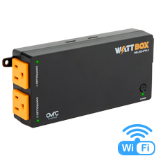 Wattbox - 250IPW2 / 250 Series Wi-Fi Surge Protector | 2 Individually Controlled Outlets (Wi-Fi or Wired)