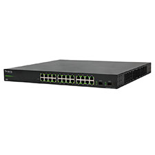 Araknis - AN-320-SW-R-24-POE  |  Switch 220 Series - With Full PoE+ | 24 + 2 Rear Ports