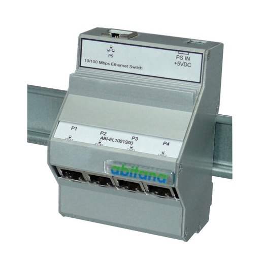 [EL1001S00] Abitana - EL1001S00  |  Fast Ethernet Switch - 5 ports