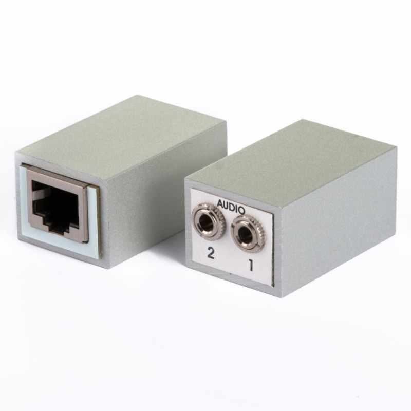 Abitana, Audio Adapter RJ45 to 2x 3,5mm stereo jack (ABI-MM1009S00)