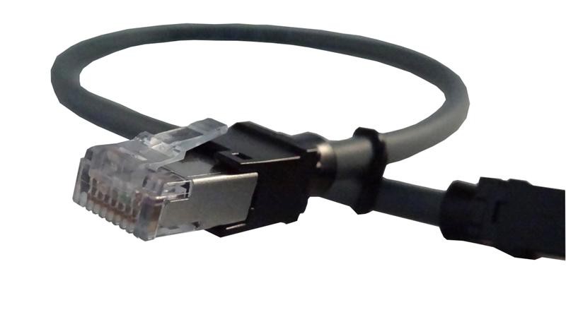 Abitana, Shielded OmniMedia HD 1000 MHz patch cord RJ45-RJ45 - 45cm, 60cm, 75cm, 100cm, 150cm(ABI-PC1002S45)