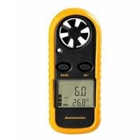 Windmeter Anemometer met temperatuur.