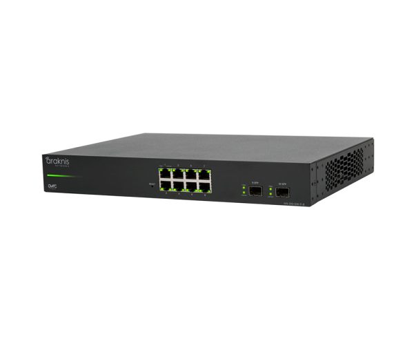 Araknis Networks® 310-serie L2 beheerde gigabit-switch met poorten aan de voorzijde
