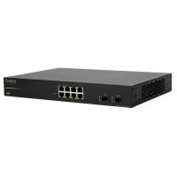 Araknis Networks® 310-serie L2 beheerde gigabit-switch met volledige PoE+ en poorten aan de voorkant
