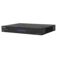 Araknis Networks® 310-serie L2 gigabit-switch met volledige PoE+ poorten achterkant