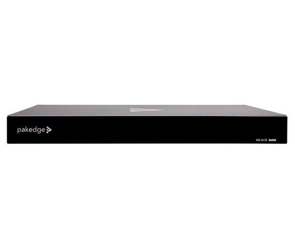 Pakedge® MS Series L3 Managed Gigabit Switch met 10G SFP+, Gedeeltelijke PoE+ | 24 (16 PoE) + 2 poorten aan de achterkant
